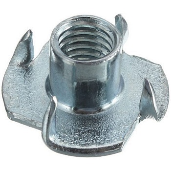 Гайка забивная врезная М5 DIN 1624 цинк